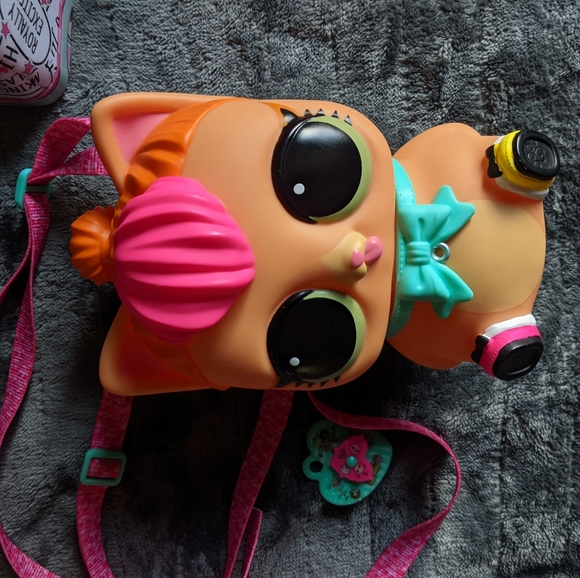 lol surprise biggie pets neon kitty